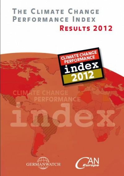 Deckblatt: The Climate Change Performance Index 2012