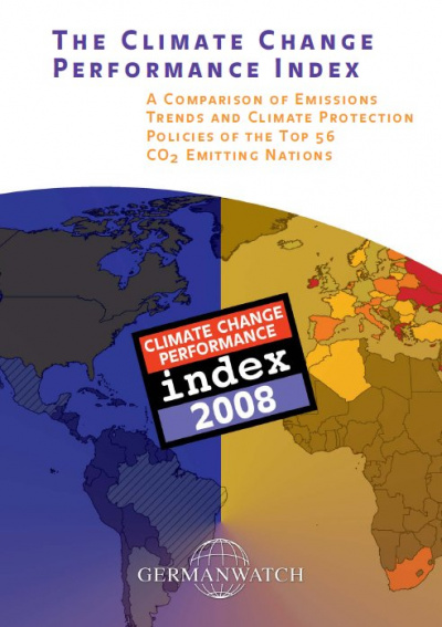Deckblatt: The Climate Change Performance Index 2008
