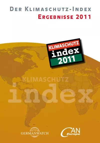 Deckblatt: Klimaschutz-Index 2011