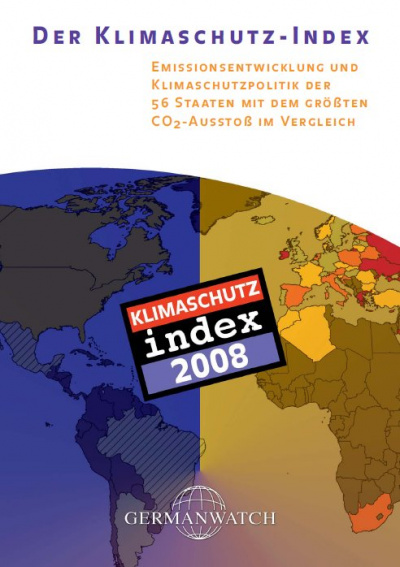 Deckblatt: Klimaschutz-Index 2008