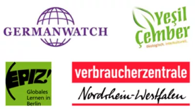 Logos-Germanwatch-Yesil-Cember,-EPIZ-Berlin,-VBZ-NRW