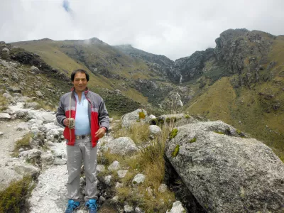 Saúl Luciano Lliuya aus Huaraz/Peru