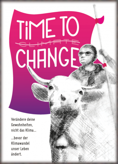 Postkarte "Time to Change"