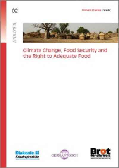 Cover: Climate change, food security and the right to adequate food