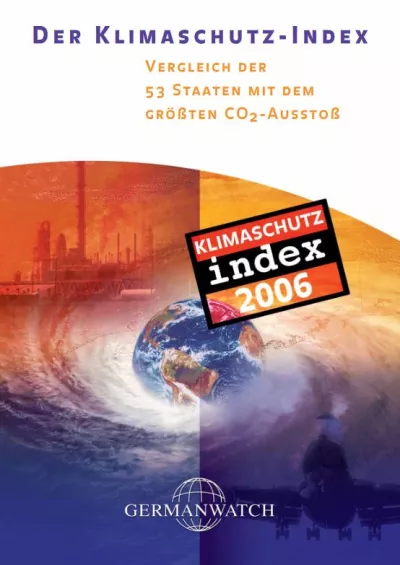 Deckblatt: Klimaschutz-Index 2006