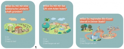 Postkartenmotive zum Do-It-Guide Agrar- und Ernährungswende