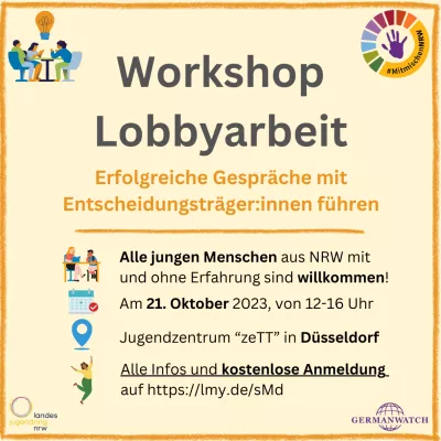 Sharepic Workshop Lobbyarbeit