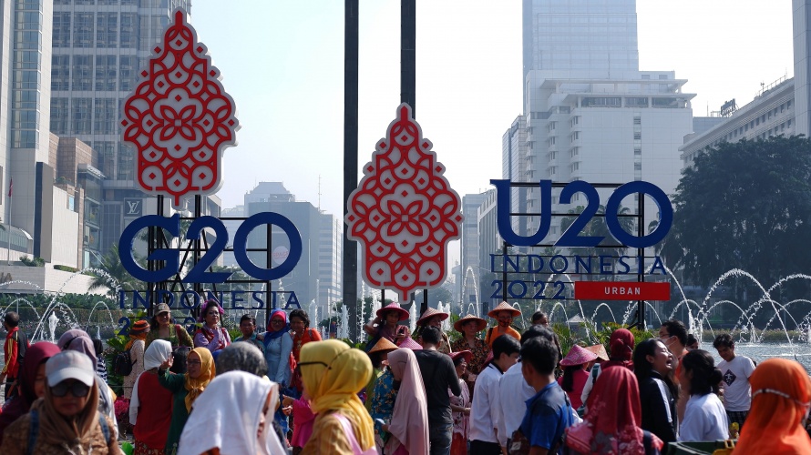Logo of the Indonesian G20 presidency