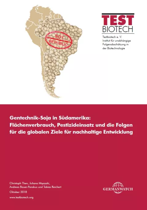 Cover Studie Gentechnik-Soda in Südamerika