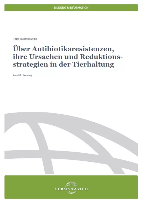 Screenshot Antibiotikaresistenzen, Ursachen und Reduktionsstrategien in der Tierhaltung