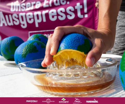 Globaler Erdüberlastungstag 2019 - Kampagnenmotiv mit Logos