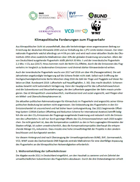Bild_Klimapolitische_Forderungen_flugverkehr