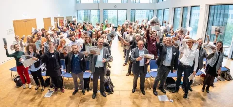 Teilnehmende der RENN.west-Arena 2019