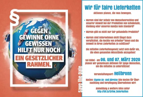 Wir für faire Lieferketten
