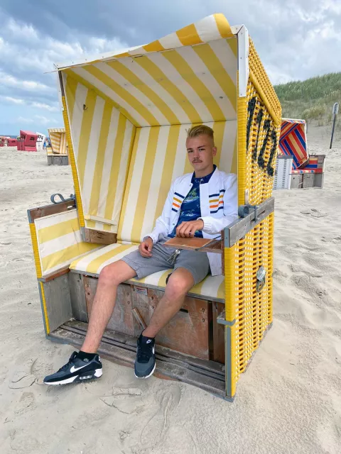 Lüke Recktenwald auf Langeoog