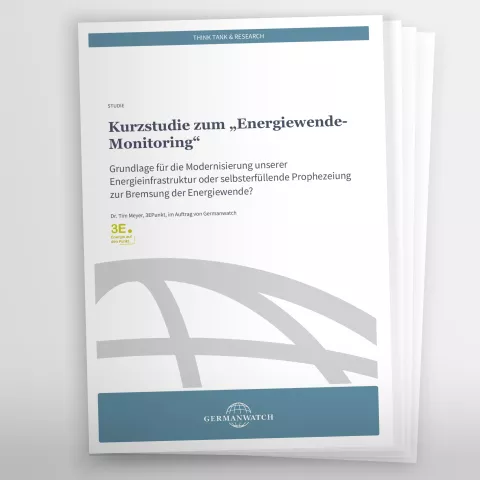 Titelbild einer Studie zum Energiewende-Monitoring der Bundesregierung