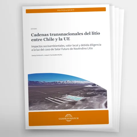 Cadenas transnacionales del litio entre Chile y la UE