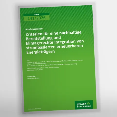 Vorschau auf Titelblatt des Abschlussberichts