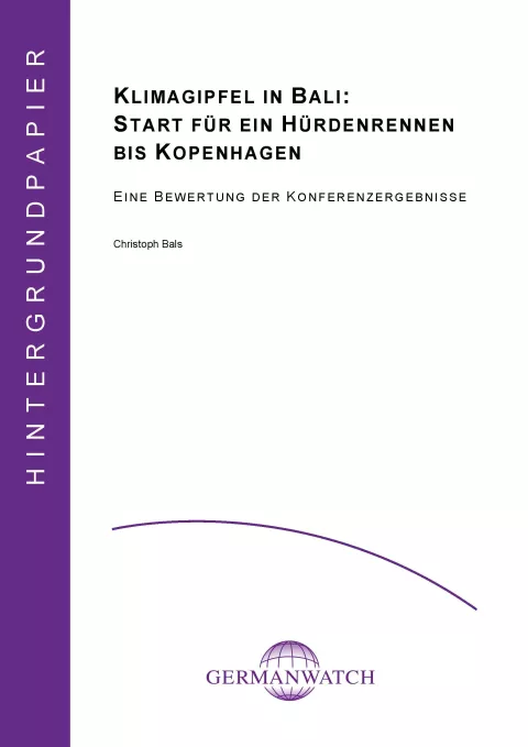 Cover Hintergrundpapier COP 13