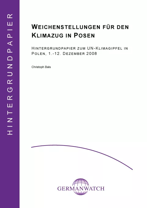 Cover Vorbereitungspapier COP 14