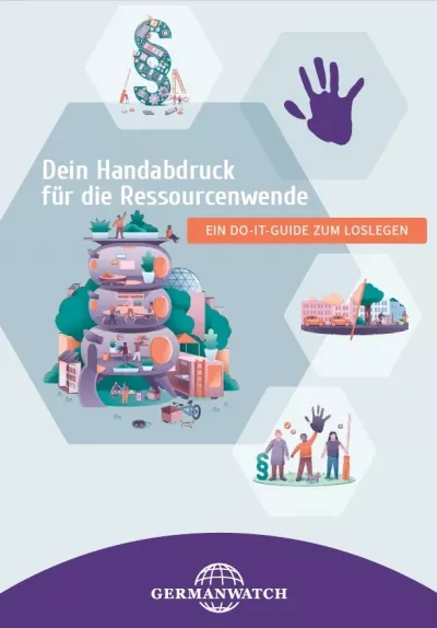 Dein Handabdruck für die Ressourcenwende