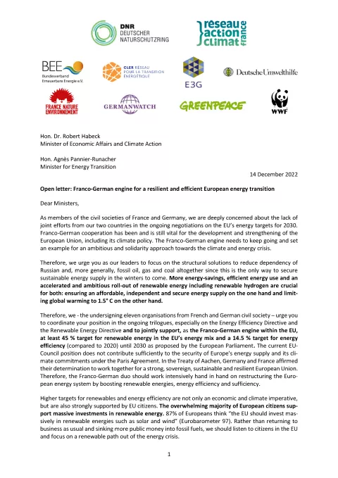 Cover Open Letter