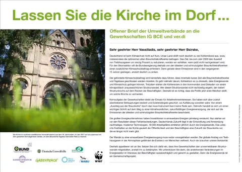Lassen Sie die Kirche im Dorf... Lassen Sie die Kirche im Dorf...