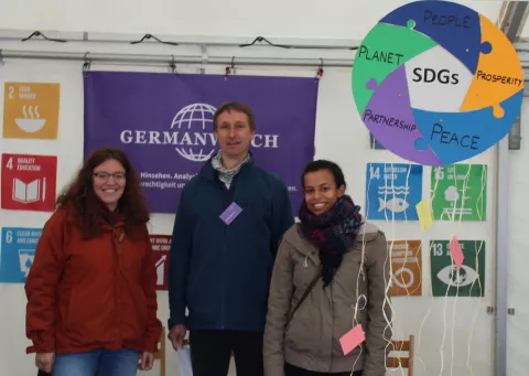 Germanwatch beim "Tag der Vereinten Nationen"