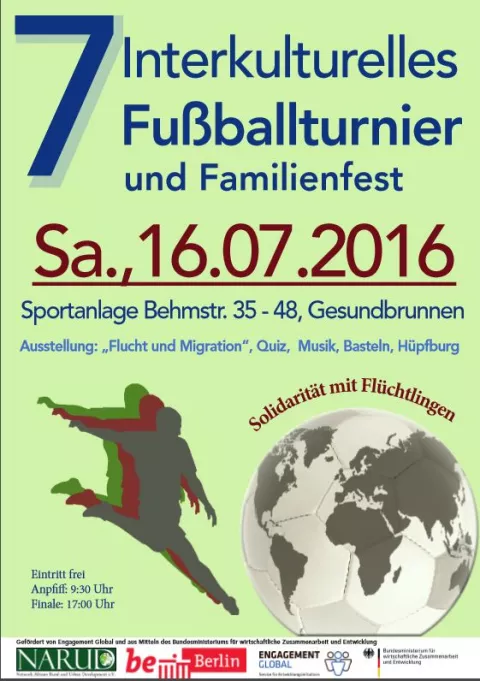 7. Interkulturelle Fußballturnier 2016 7. Interkulturelle Fußballturnier 2016