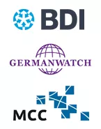 Bundesverband der Deutschen Industrie (BDI),  Germanwatch, Mercator Research Institute on Global Commons and Climate Change (MCC