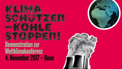Demonstration zu Weltklimakonferenz Demonstration zu Weltklimakonferenz