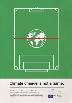 Picture: Poster Climate Change is not a Game Picture: Poster Climate Change is not a Game