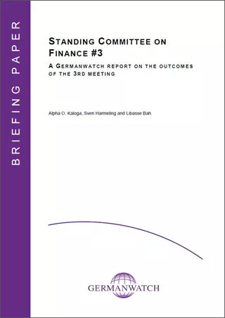 Deckblatt: Standing Committee on Finance #3 Deckblatt: Standing Committee on Finance #3