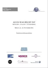 Cover: Alles was Recht ist Cover: Alles was Recht ist