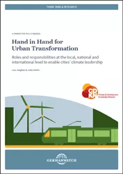 Cover: Hand in Hand for an Urban Transformation Cover: Hand in Hand for an Urban Transformation