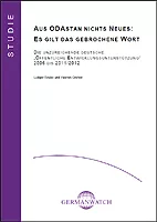 Cover ODA-Studie 2013 Cover ODA-Studie 2013