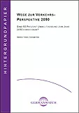 Cover: Verkehrsperspektive Cover: Verkehrsperspektive