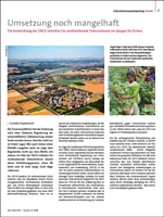 Cover Artikel Welt-Sichten Umsetzung noch mangelhaft Cover Artikel Welt-Sichten Umsetzung noch mangelhaft