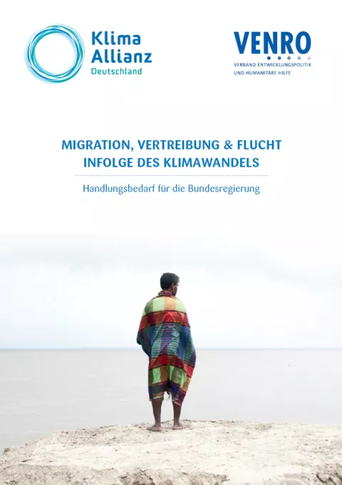 Cover: Migration, Vertreibung und Flucht infolge des Klimawandels Cover: Migration, Vertreibung und Flucht infolge des Klimawandels