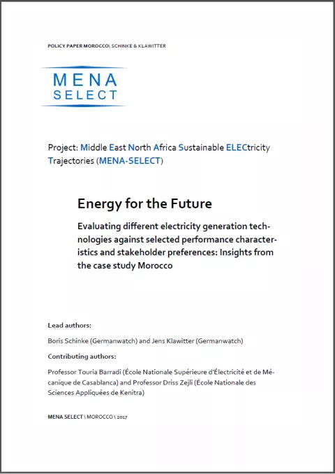 Cover: Energy for the Future Cover: Energy for the Future