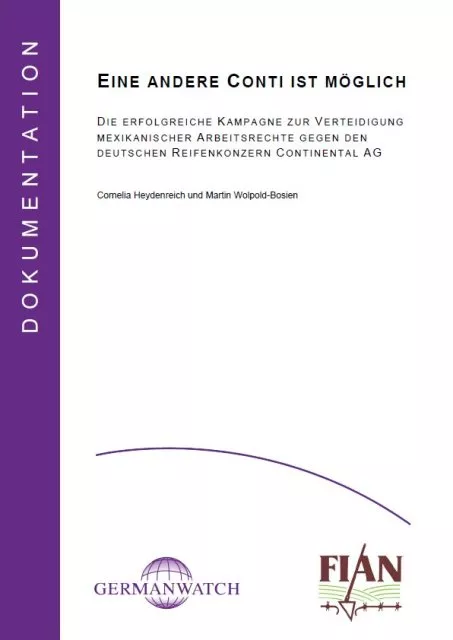 Deckblatt: Eine andere Conti ist möglich Deckblatt: Eine andere Conti ist möglich