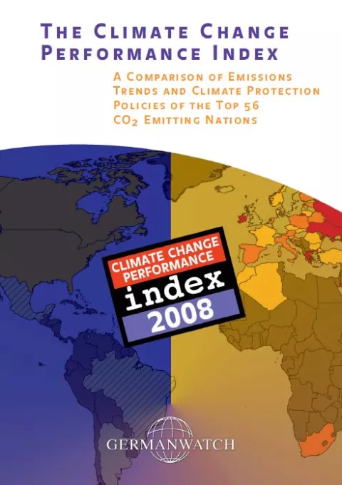 Deckblatt: The Climate Change Performance Index 2008 Deckblatt: The Climate Change Performance Index 2008