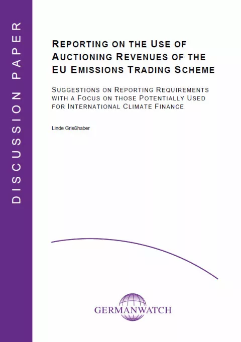 Cover: Discussion Paper EU Emissions Trading Scheme Cover: Discussion Paper EU Emissions Trading Scheme