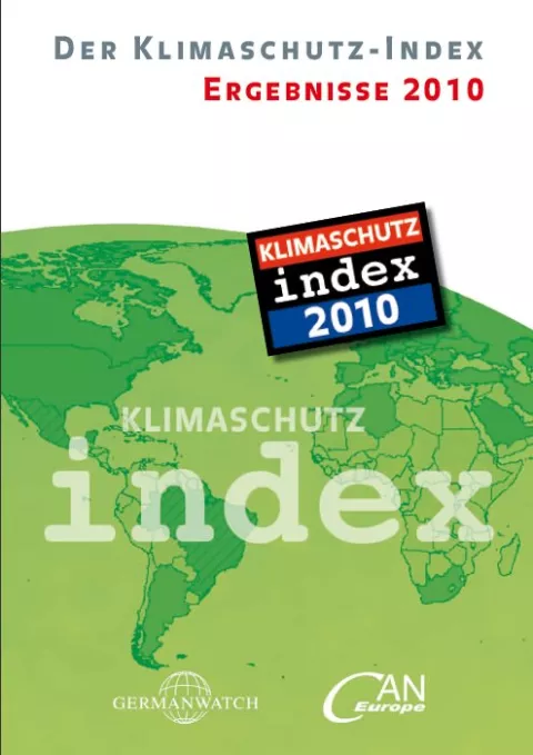 Deckblatt: Klimaschutz-Index 2010 Deckblatt: Klimaschutz-Index 2010