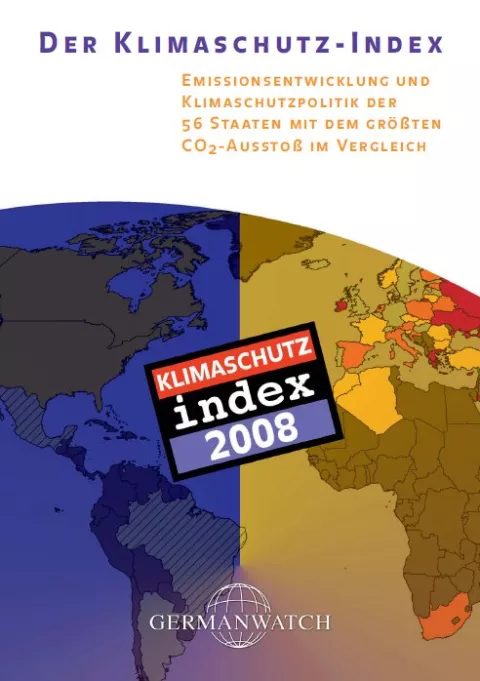 Deckblatt: Klimaschutz-Index 2008 Deckblatt: Klimaschutz-Index 2008