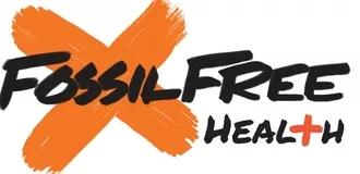 Logo Fossil Free Health Logo Fossil Free Health