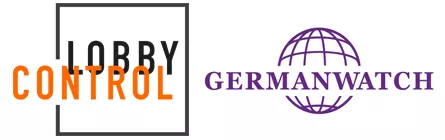 Logos LobbyControl und Germanwatch Logos LobbyControl und Germanwatch
