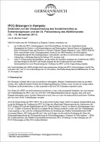 Deckblatt: Bericht IPCC-Sitzungen in Kampala Deckblatt: Bericht IPCC-Sitzungen in Kampala