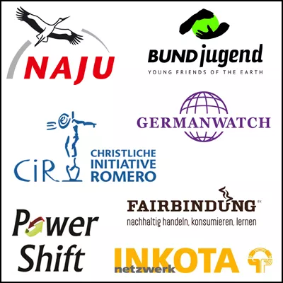 Logos Organisationen zum Erdüberlastungstag 2015, Berlin Logos Organisationen zum Erdüberlastungstag 2015, Berlin