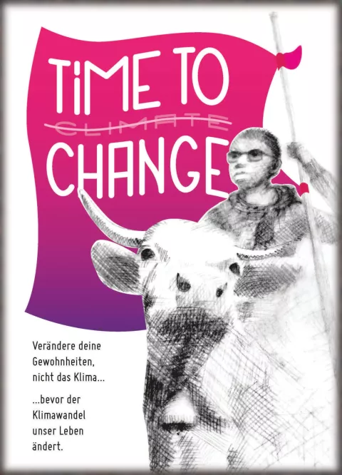Postkarte "Time to Change" Postkarte "Time to Change"